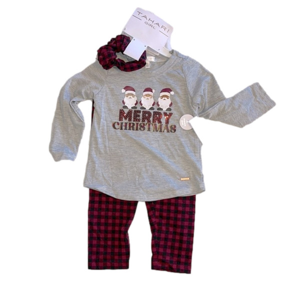 TAHARI Girl Holiday Set - Picture 1 of 3